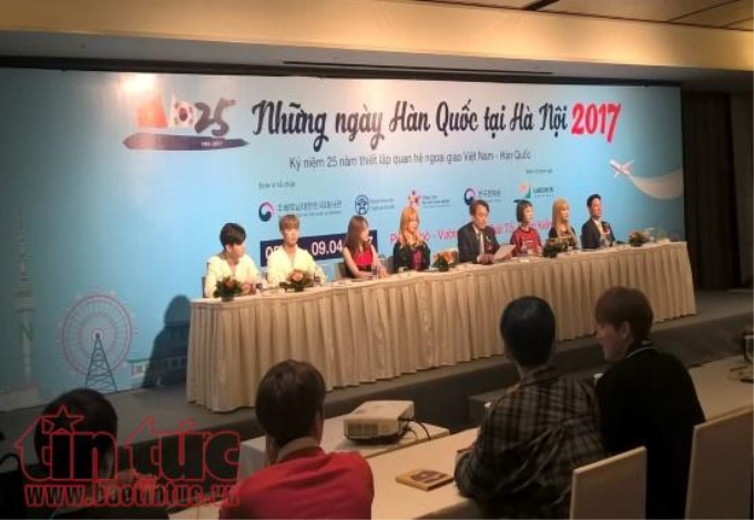 Họp báo giới thiệu "Những ngày Hàn Quốc tại Hà Nội 2017".